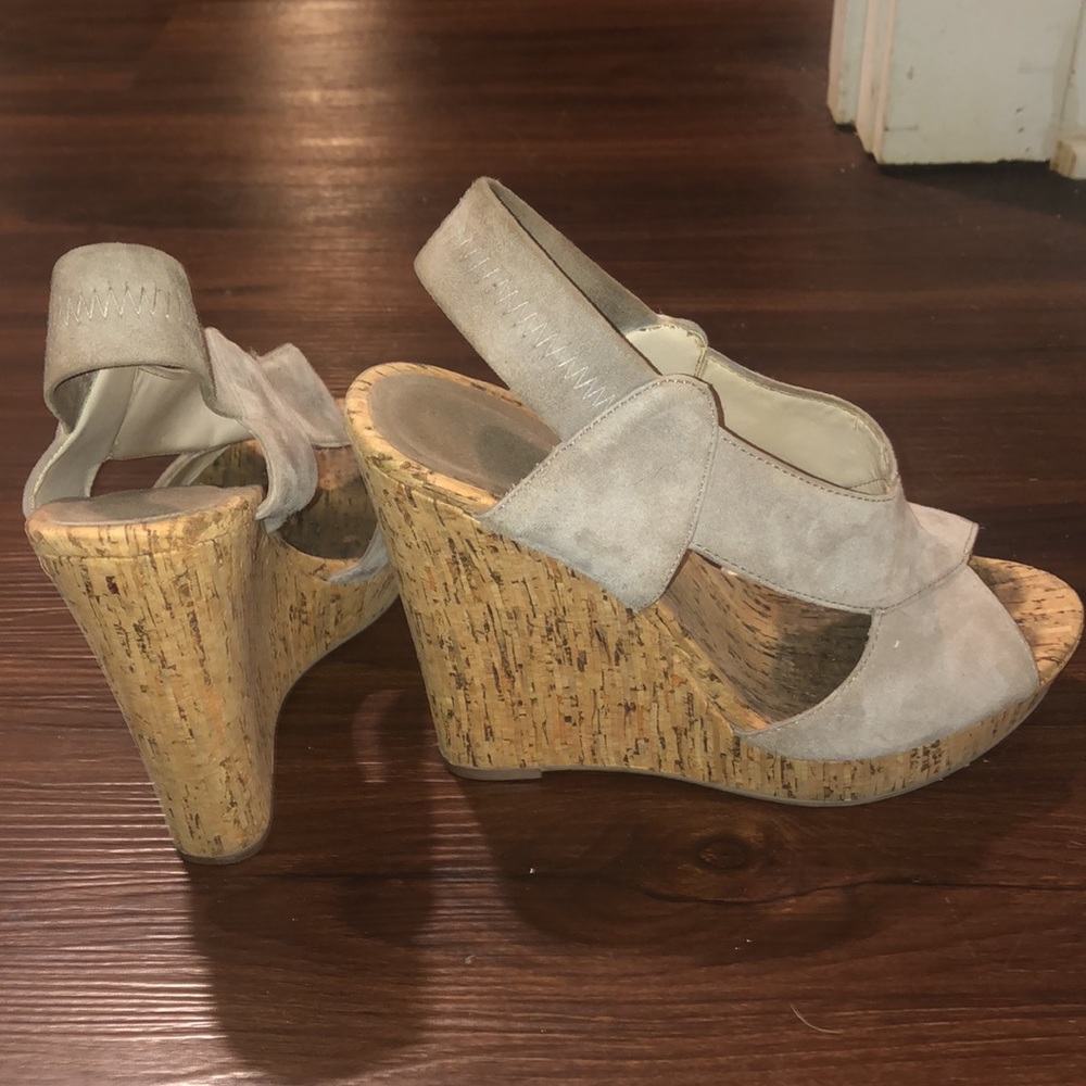 Suede Wedges - Picture 4 of 4